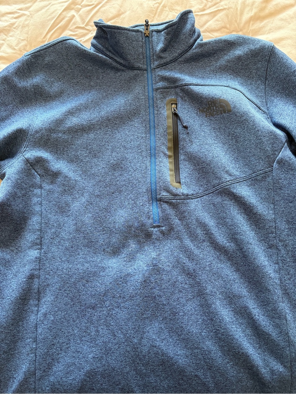 The North Face Men’s Blue Quarter-Zip Pullover